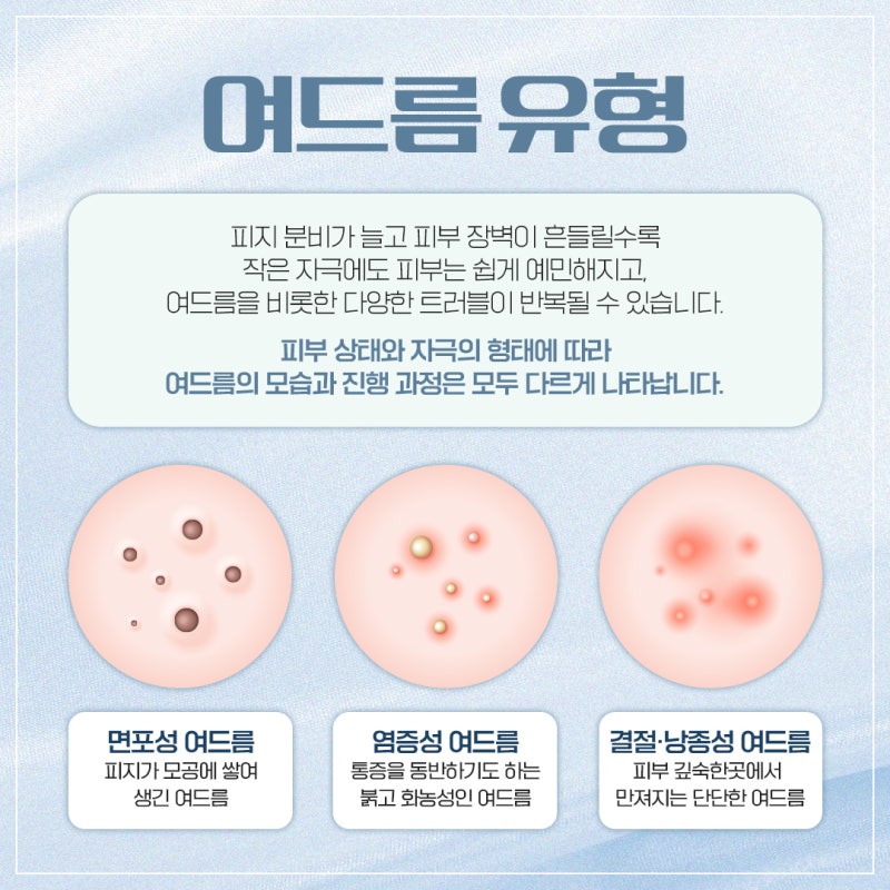 피지 균형이 무너질 때 나타나는 변화, 신반포역여드름치료 사진 4
